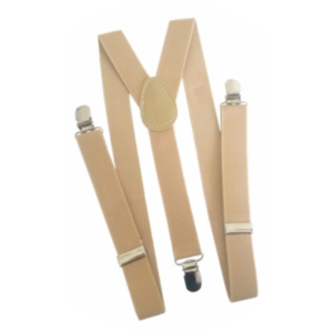 Suspensório Caqui/Marfim