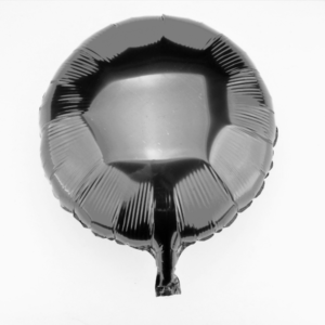 Balão Redondo - Preto