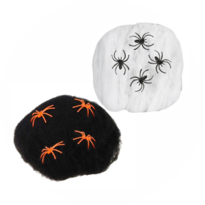 Teia de Aranha c/ 4 Mini Aranhas