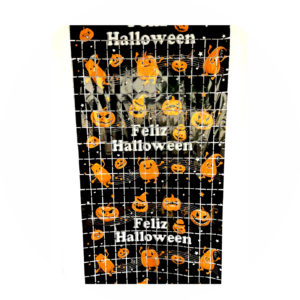 Cortina Decorada Feliz Halloween