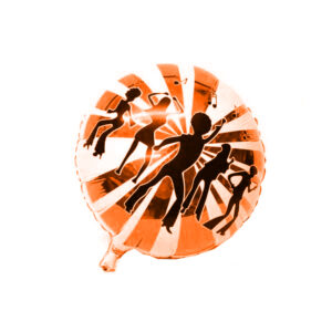 Balão Redondo - Dance Metalizado