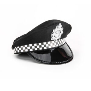 Chapéu Policial Preto