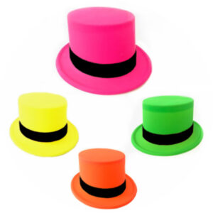 Cartola Plástica Neon