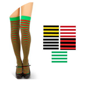 Meia Calça 7/8 Listrada