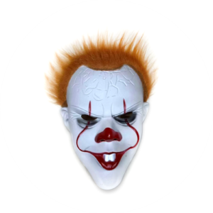 Máscara Palhaço c/ Cabelo