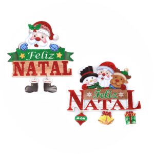 Placa Feliz Natal